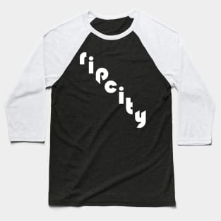 ripcity white Baseball T-Shirt